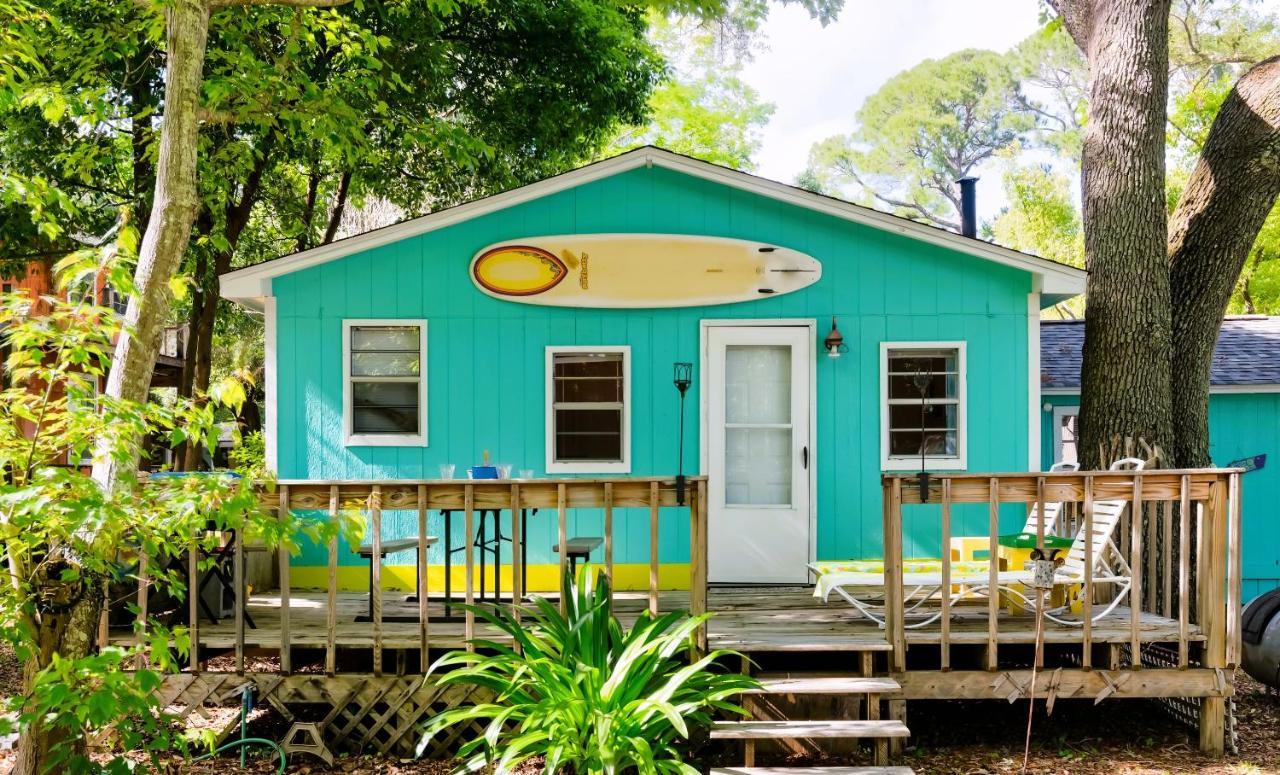 Surf Shack - Fun, Retro Cottage In A Prime Location! Enjoy Your Morning Coffee On The Shaded Deck, Home Dauphin Island Extérieur photo